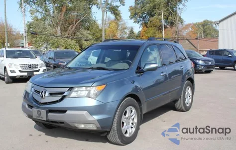 2007 Acura Mdx Technology из США, поврежденный, VIN 2HNYD28397H517637